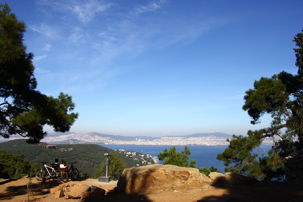 Taking a rest with a view | Buyukada, Turkey