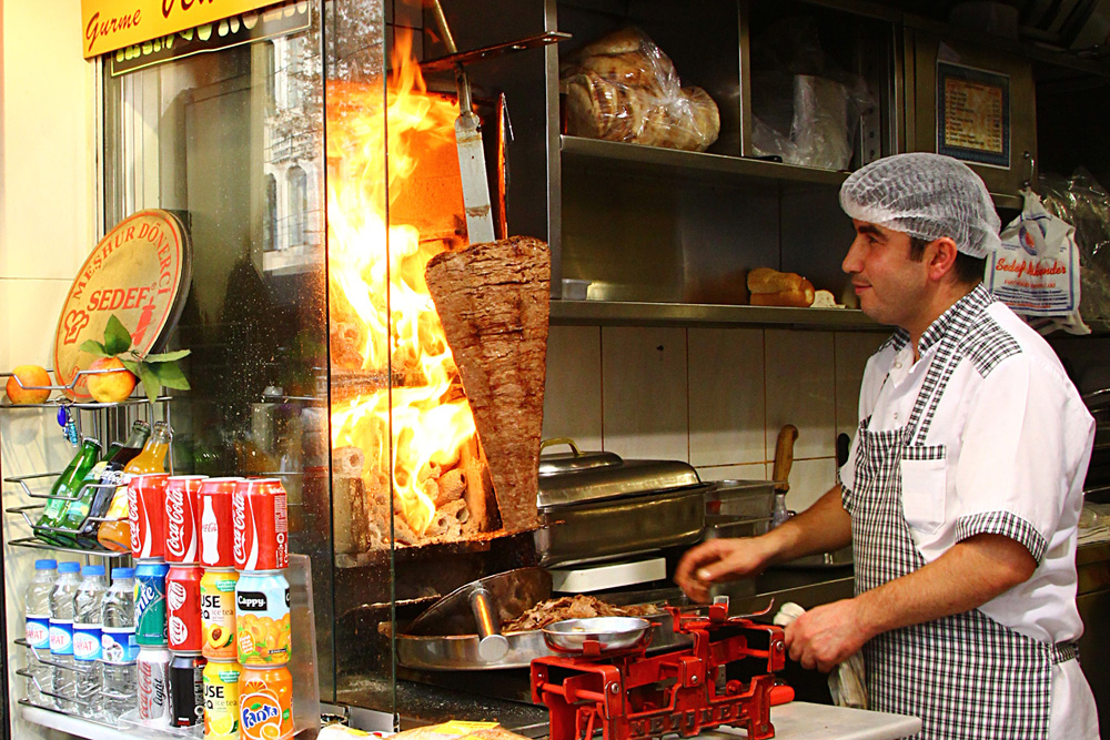 Turning the Kebaps | Istanbul, Turkey