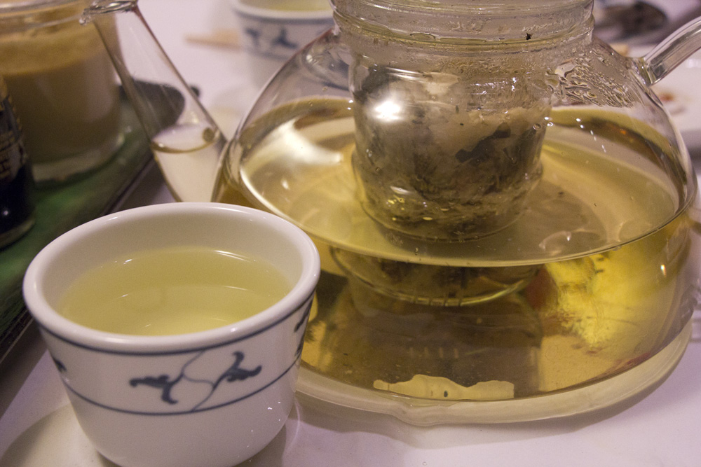 Chrysanthemum tea at the Yank Sing | San Francisco