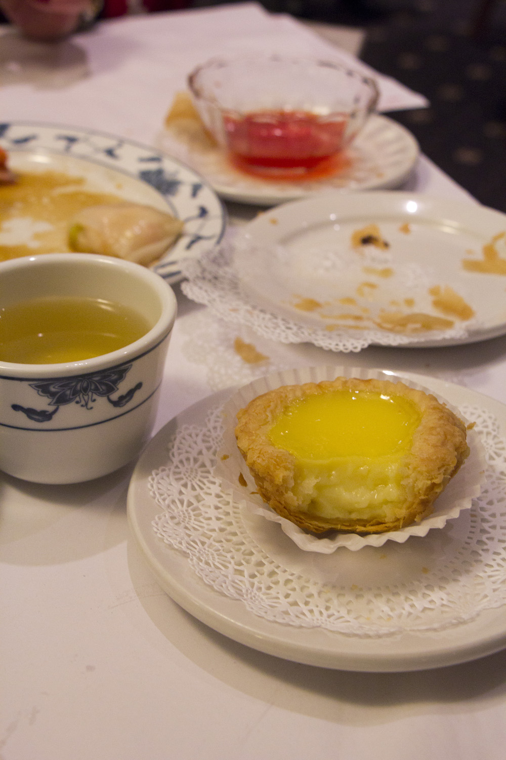 Macanese custard at the Yank Sing | San Francisco