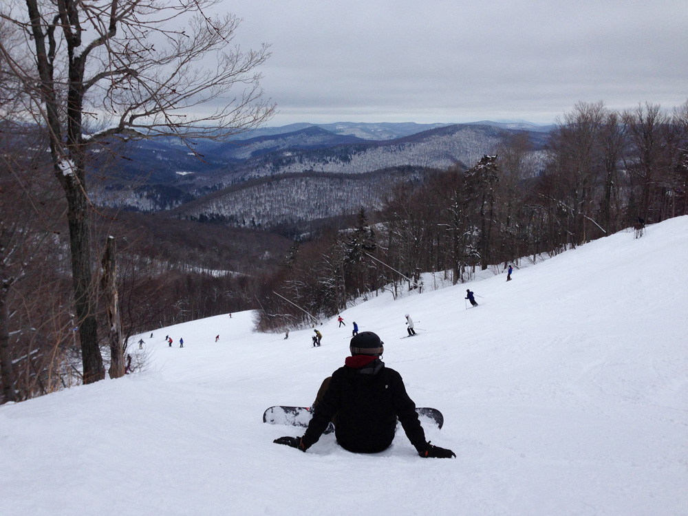 Sitting on top | Killington, Vermont