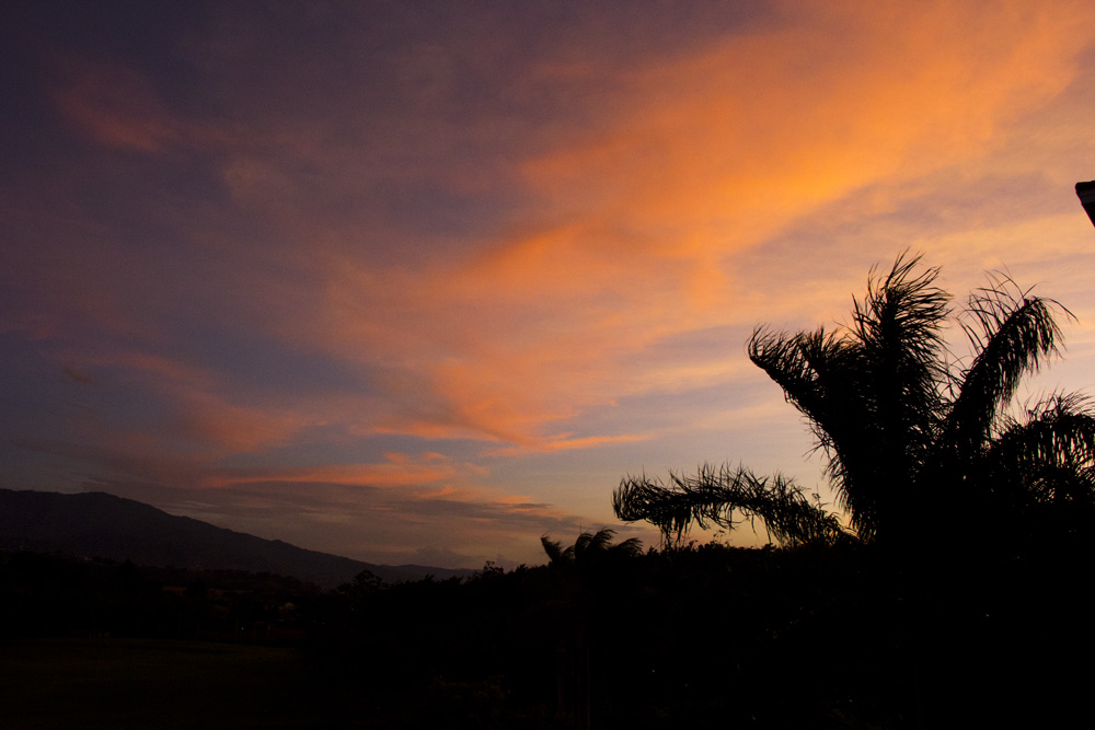 Mountain sunset | Costa Rica