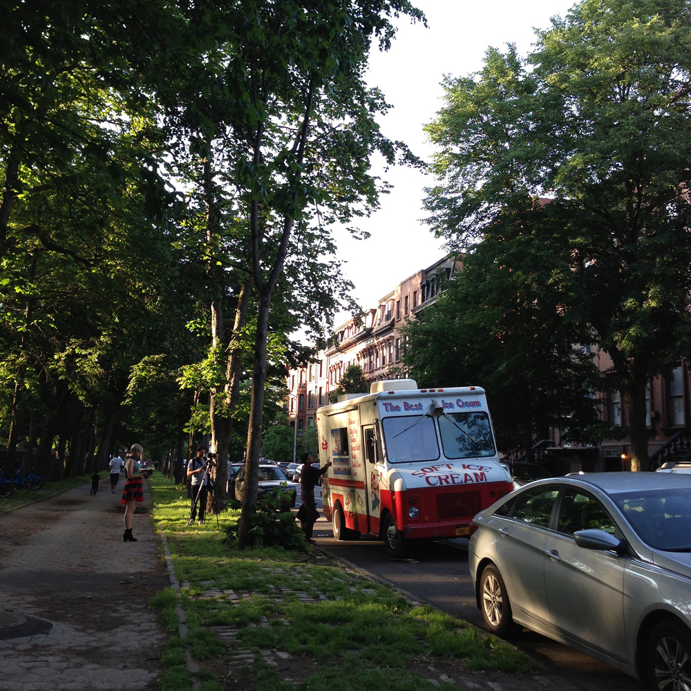 Ice cream truck at Fort Greene Park | Brooklyn