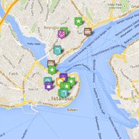 Istanbul, Turkey  Interactive City Guide Map - Photo