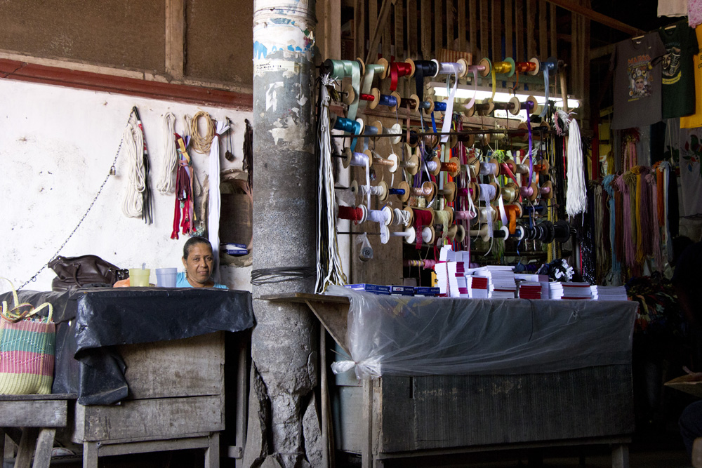 Ribbons for sale at the Central Market | Granada, Nicaragua