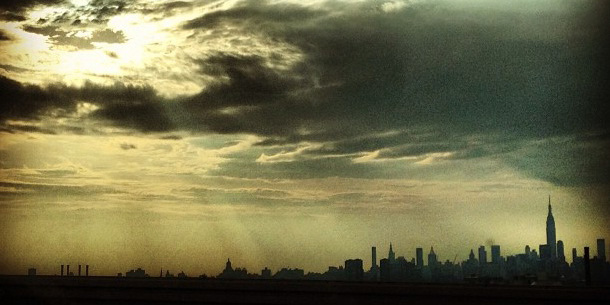 Manhattan Skyline from the BQE | Brooklyn