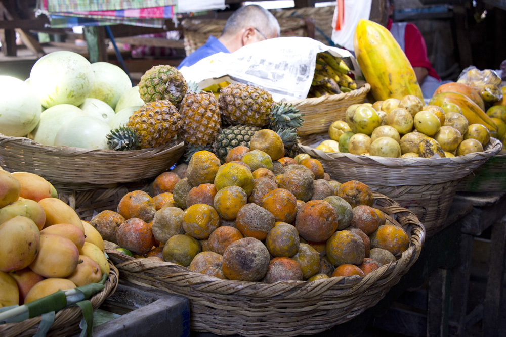 Tropical fruits at the Central Market | Granada, Nicaragua