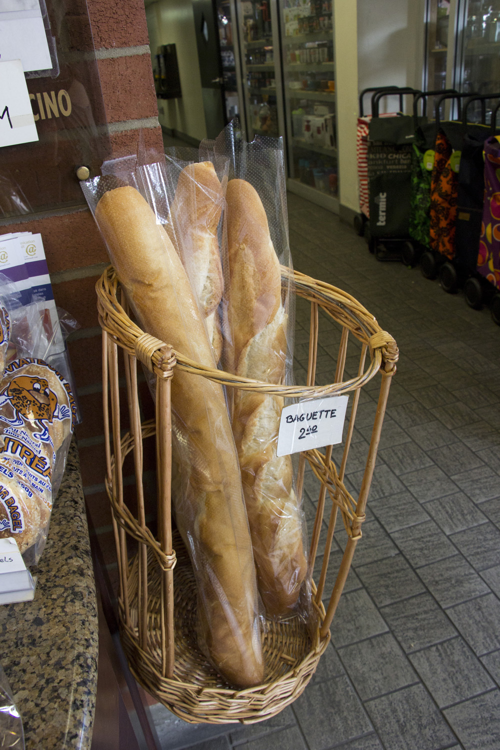 Baguettes at the Jean Talon Market | Montreal, Canada