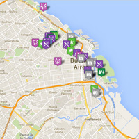 Buenos Aires Interactive City Guide Map - Photo