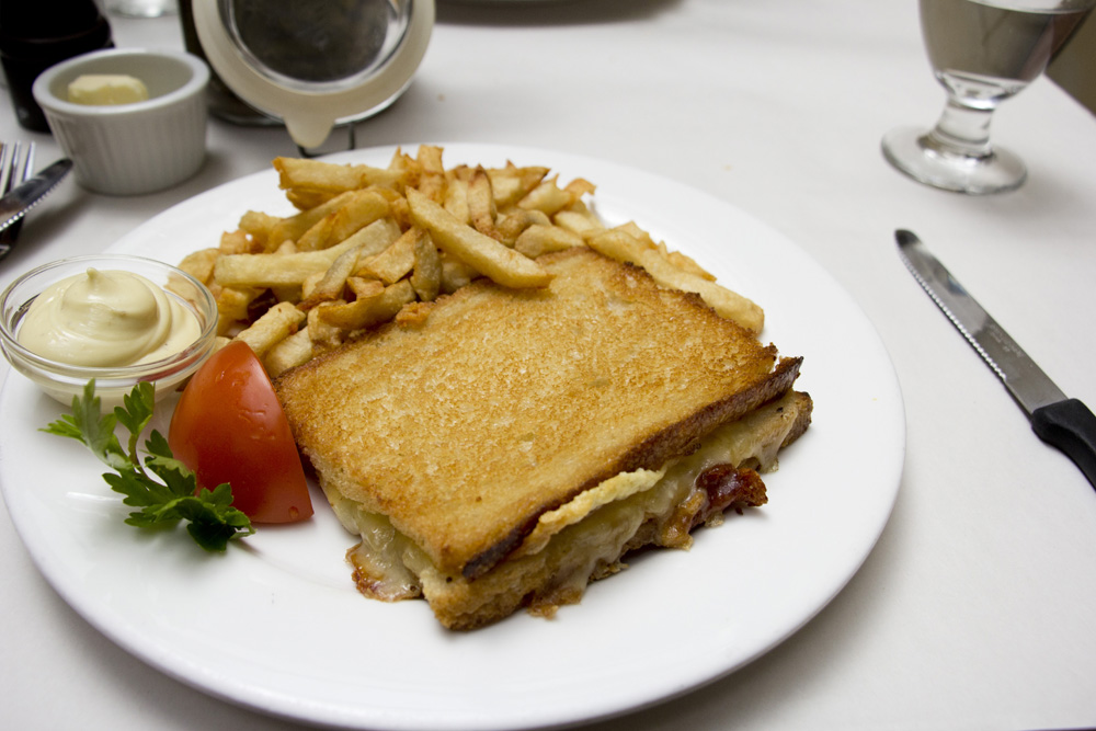 Croque Monsieur at L'Express | Montreal, Canada