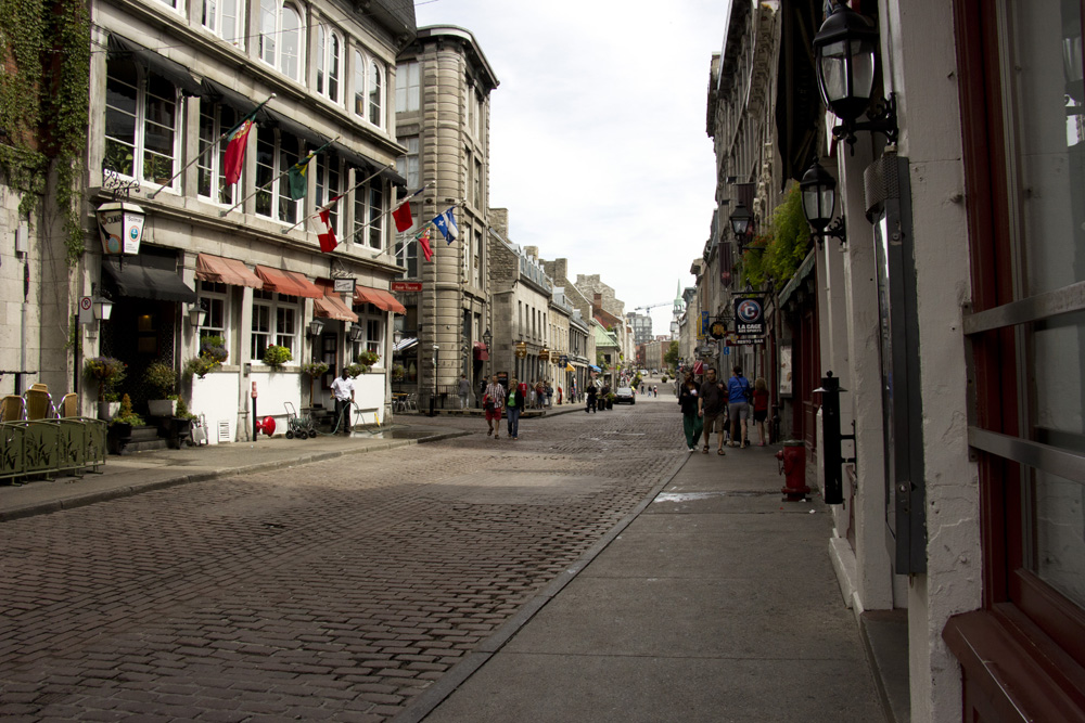 Empty morning streets | Old Montreal, Canada