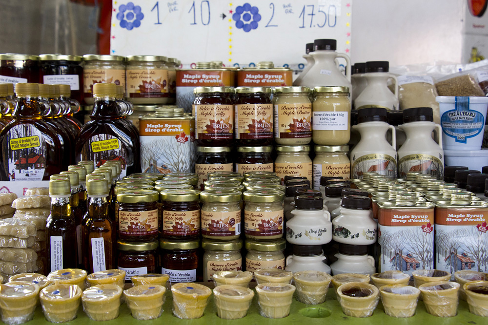 Maple products Jean Talon Market | Montreal, Canada