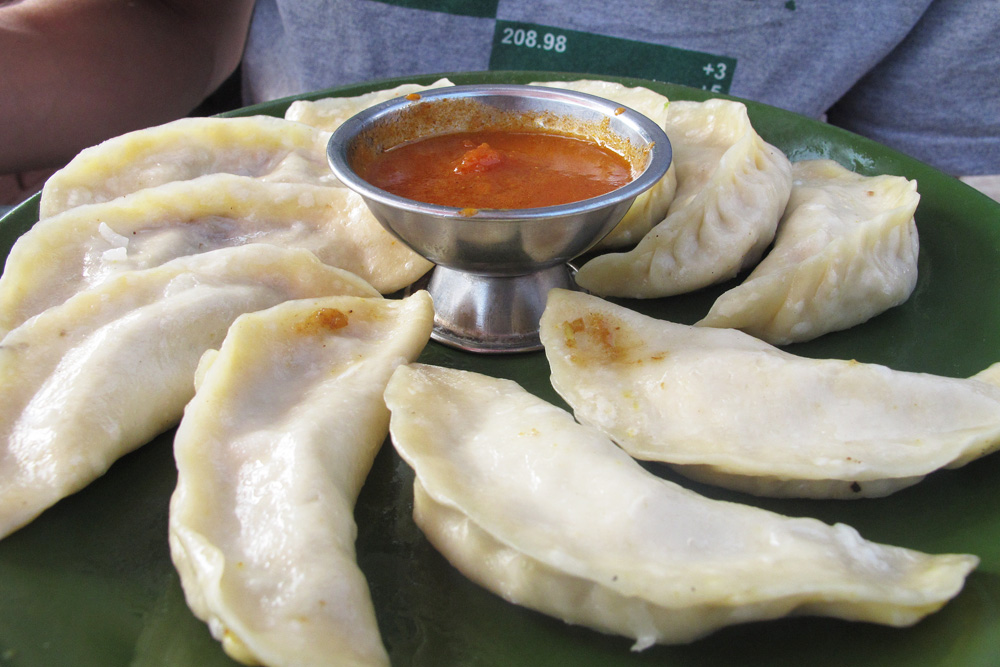 Momo platter | Bhaktapur, Nepal