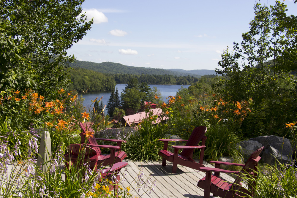 Overlook at Auberge du Lac Morency | Quebec, Canada