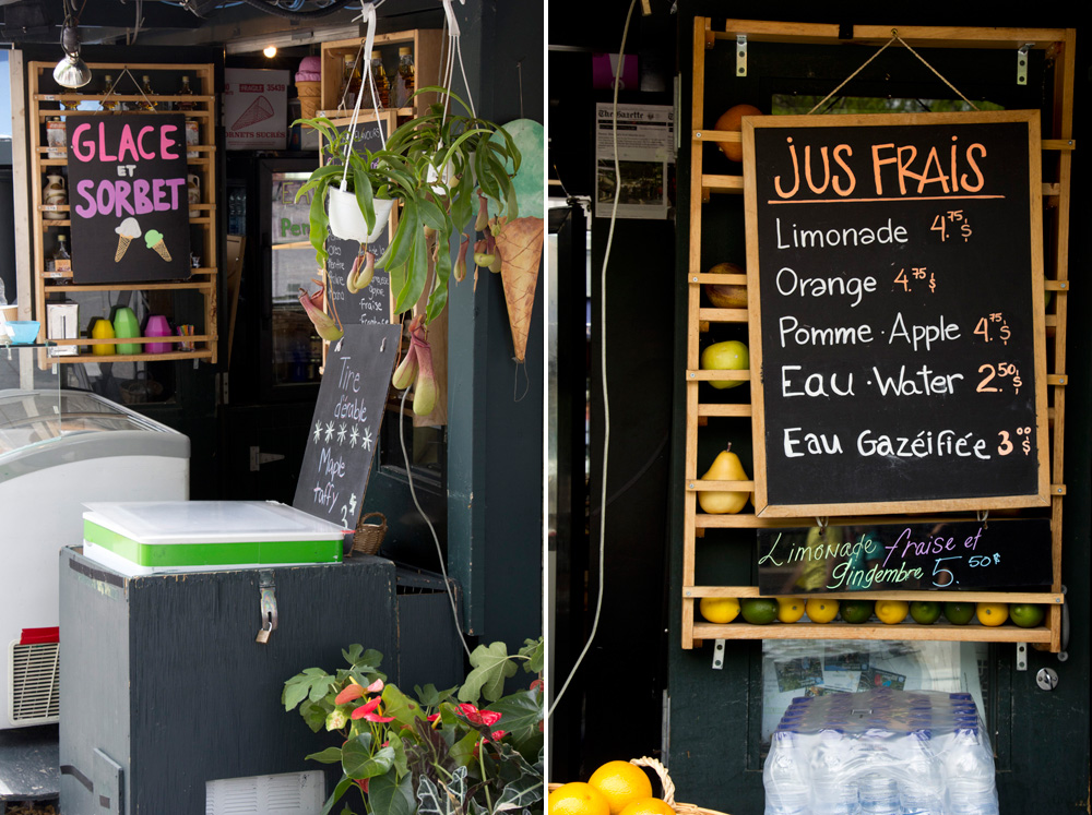 Street stalls | Montreal, Canada