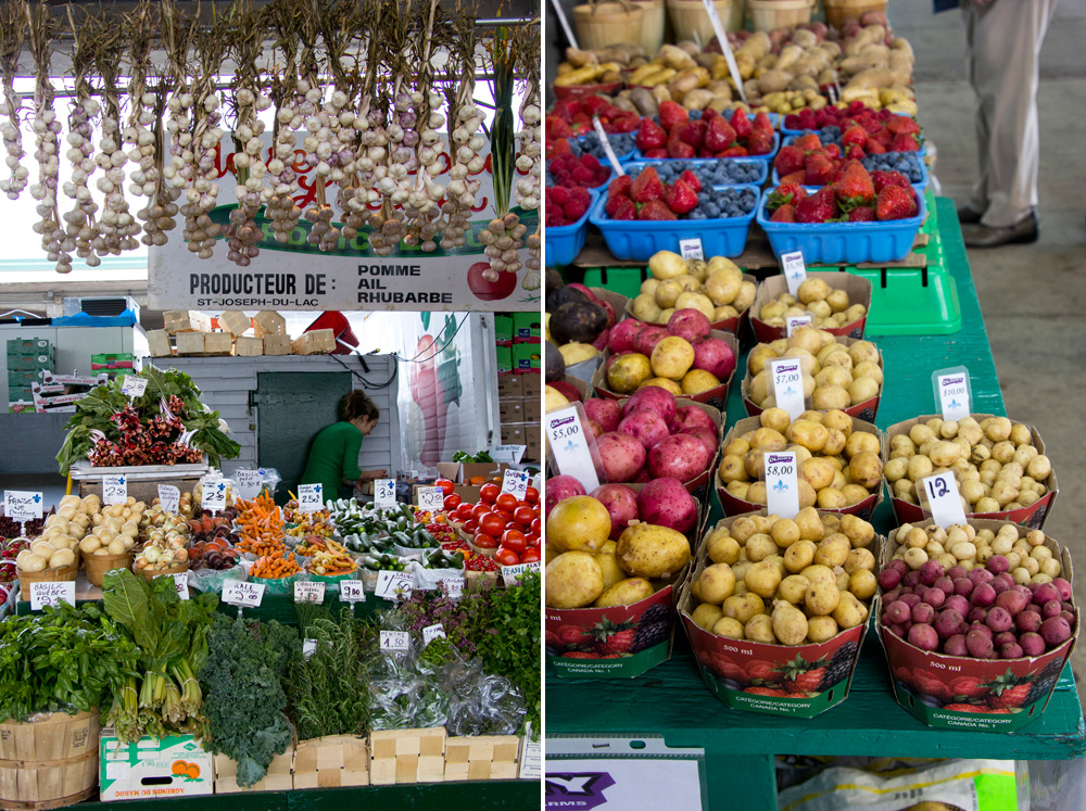 Vegetables for sale at the Jean Talon Market | Montreal, Canada