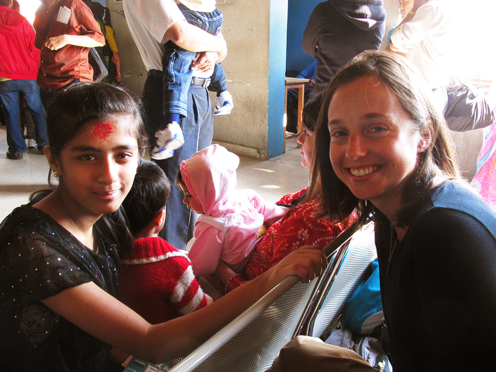 My new friend at the Kathmandu Airport | Nepal