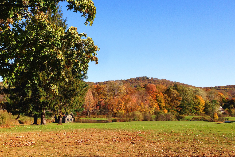  Fall colors on the golf course | The Garrison, New York