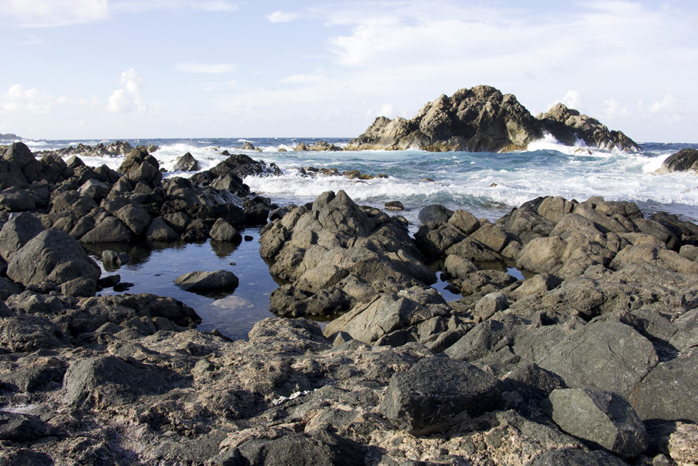 Rocks at Conchi natural pool | Aruba