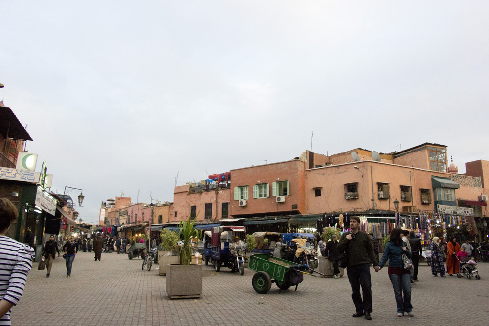 Corner of Djemaa El Fna | Marrakech, Morocco