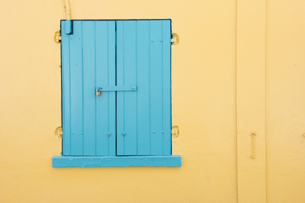 Cruz Bay colorful building | St John, USVI