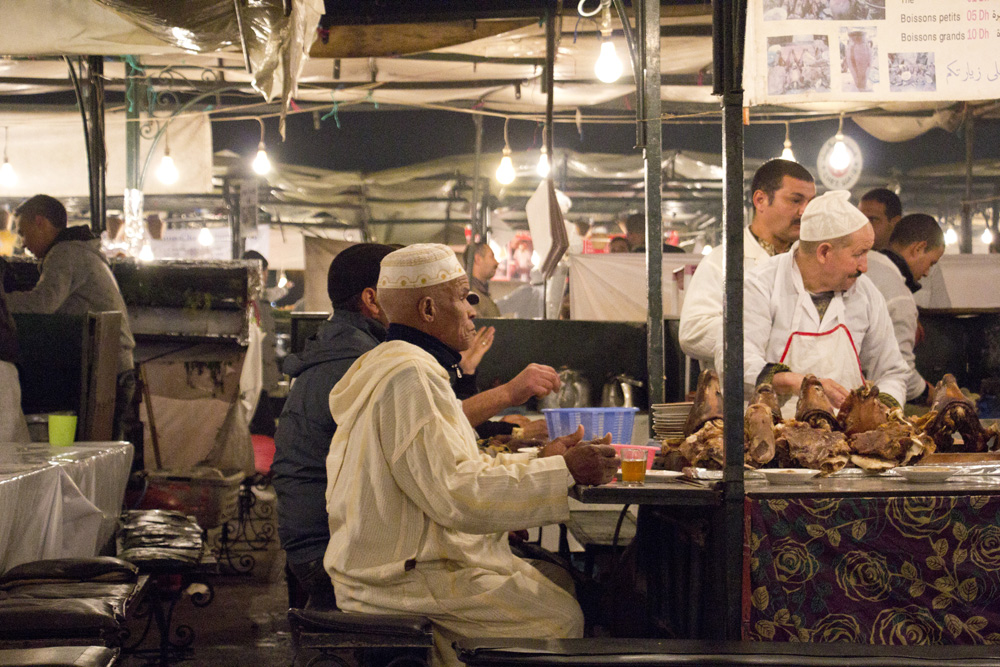 Dinner time Djemaa El Fna | Marrakech, Morocco