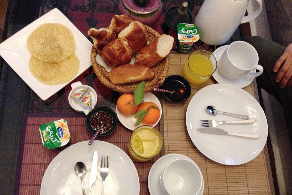 Breakfast at Riad Libitibito | Marrakech, Morocco