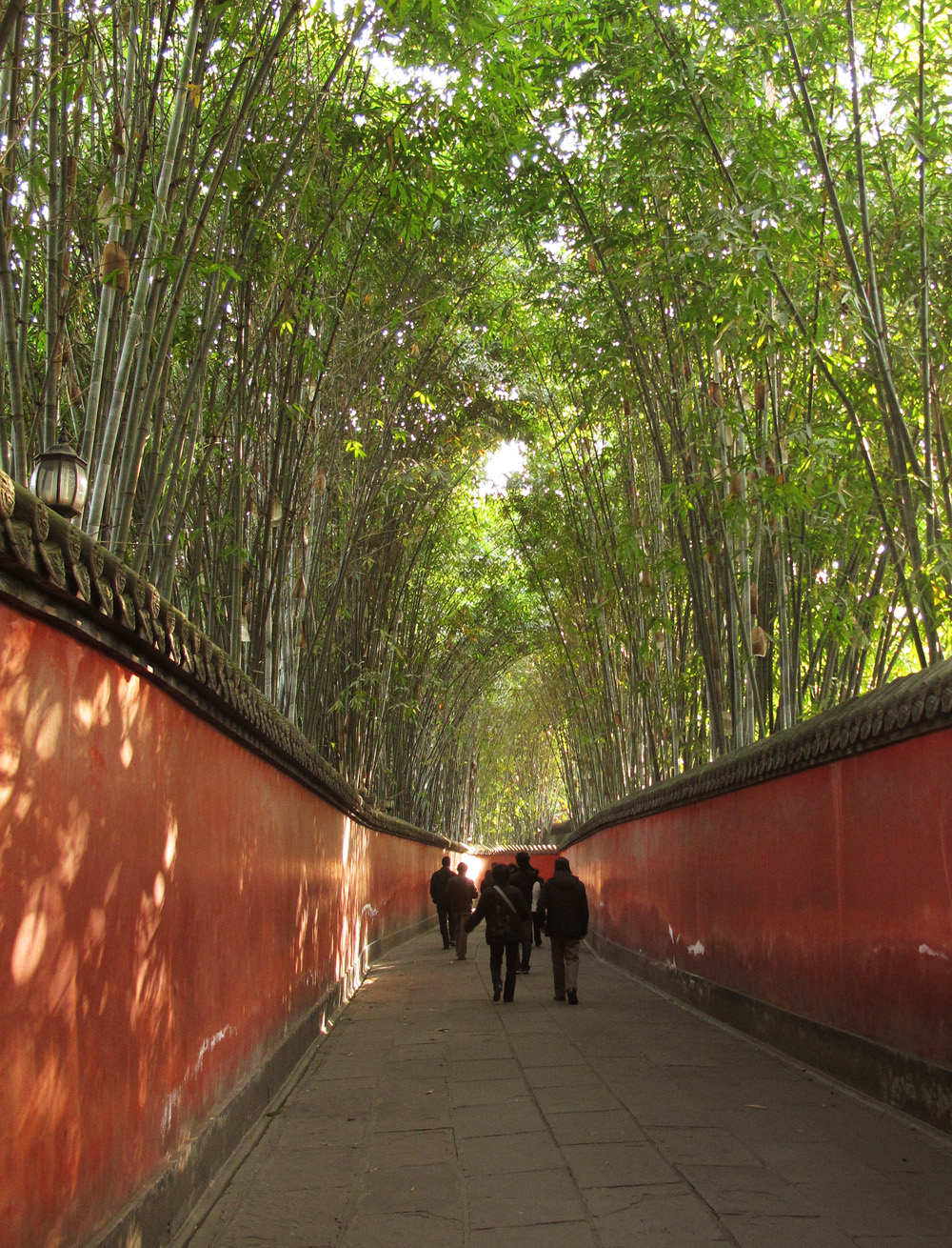 Bamboo Hallway at Wuhou Temple | Chengdu, China