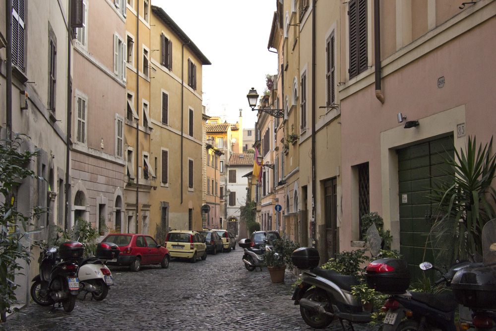 Vicolo de Bologna | Trastevere, Rome, Italy