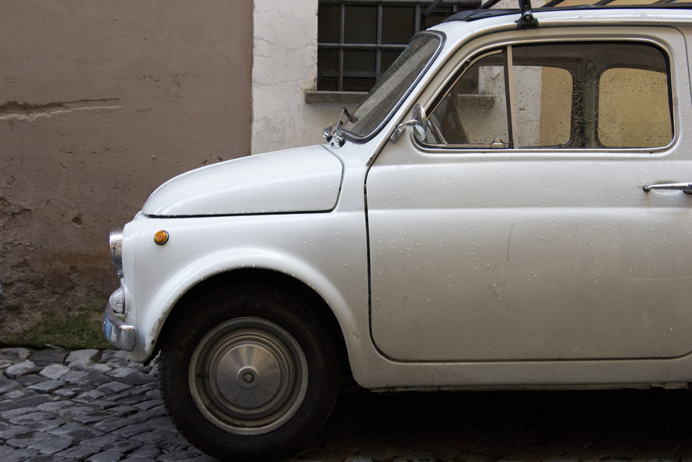 Vintage FIAT in Trastevere | Rome, Italy