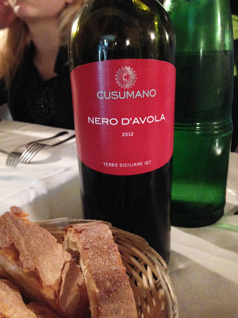 Nero D'Avola at Le Mani in Pasta | Rome, Italy
