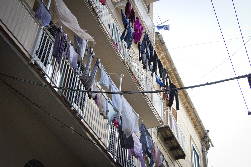 Laundry out to dry | Amalfi, Italy