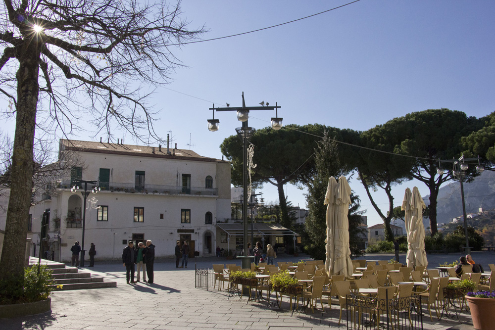 Morning in the main square | Ravello, Italy