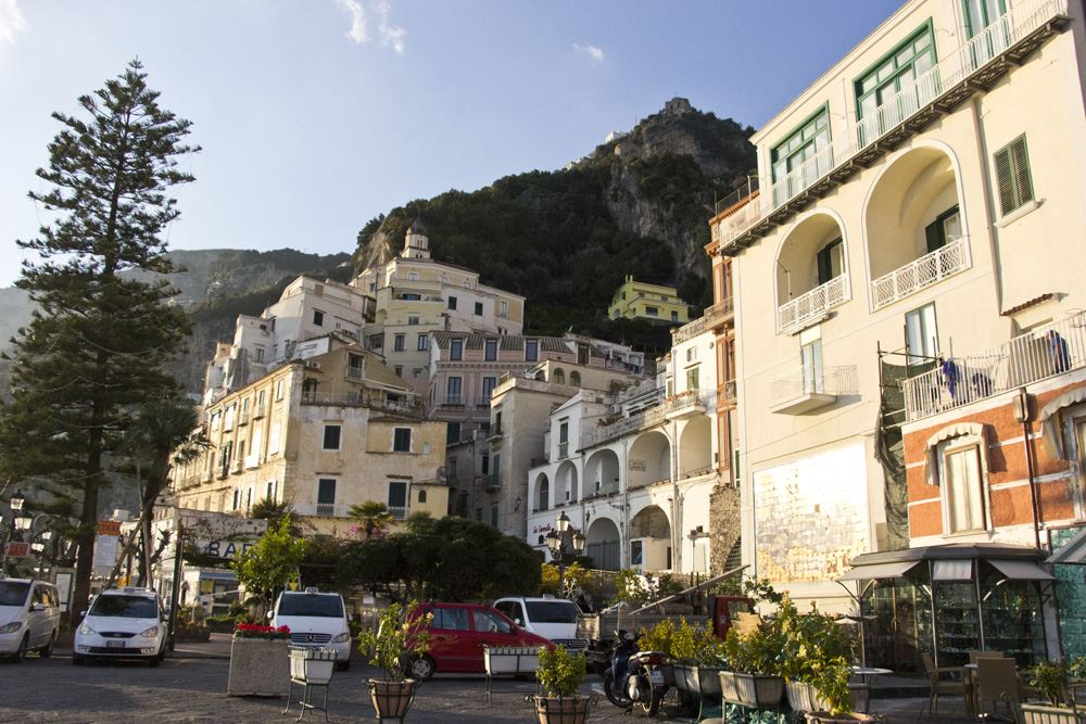 Sunset light reflection | Amalfi, Italy