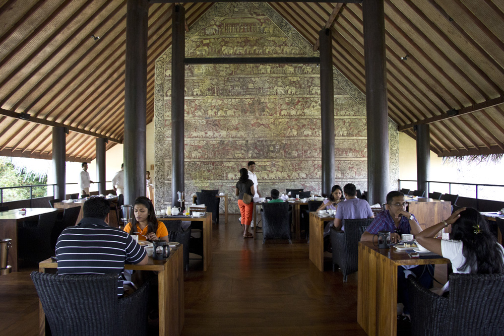 Dining Room at the Vil Uyana | Sigiriya, Sri Lanka