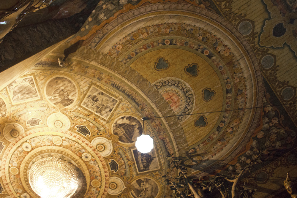 Ceiling designs | Gangaramaya Temple, Sri Lanka