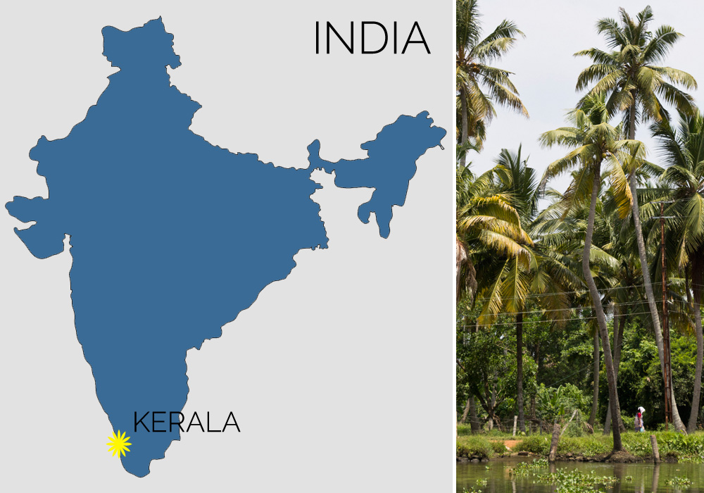 India Kerala Map