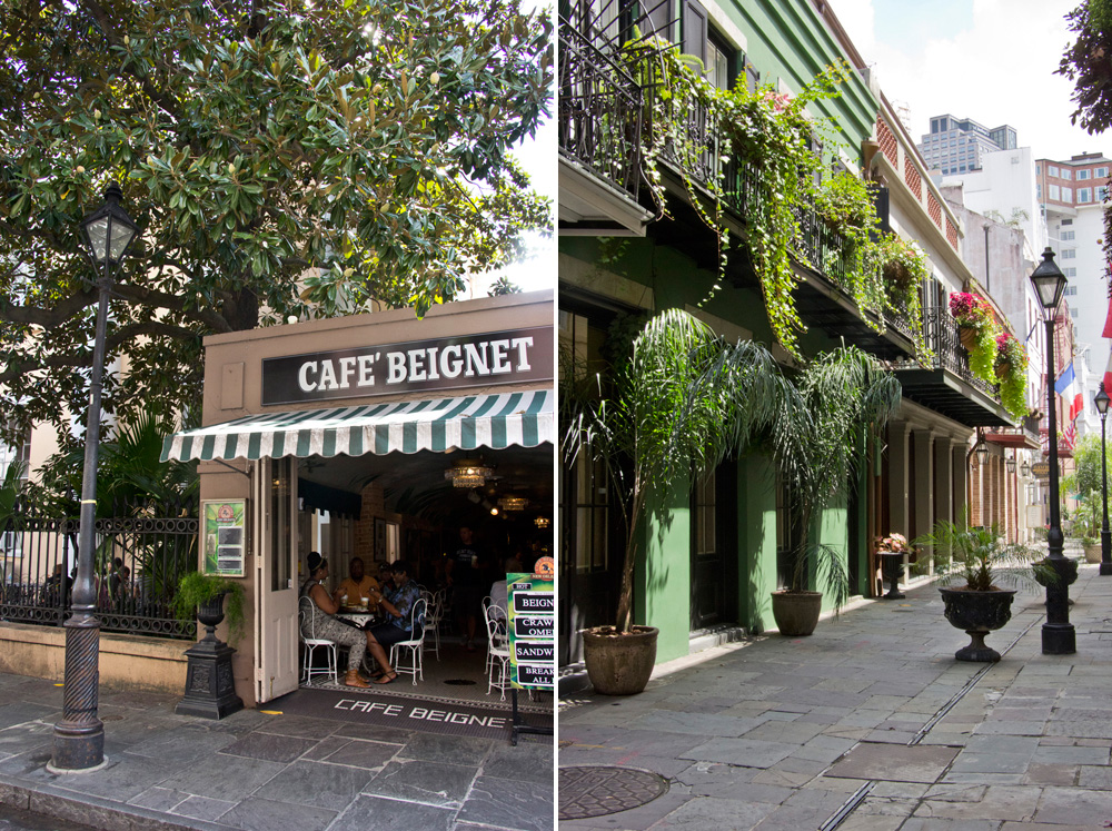 Cafe Beignet in the French Quarter | New Orleans, Louisiana