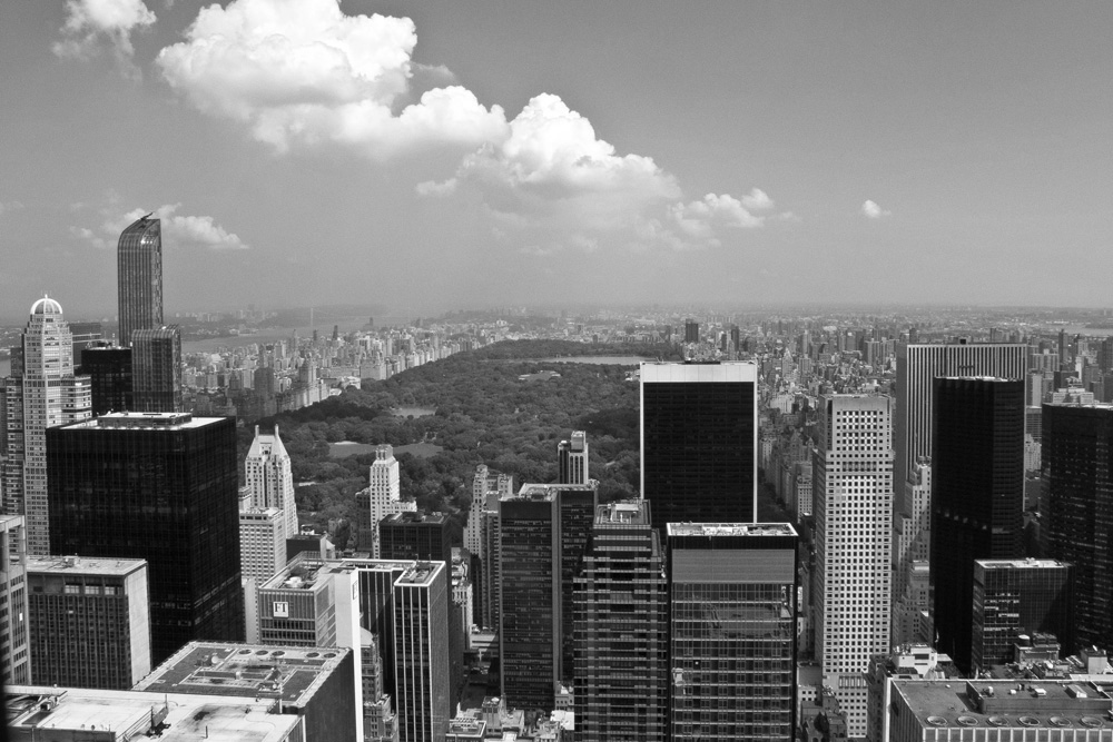 Central Park viewfrom the Top of the Rock | New York City