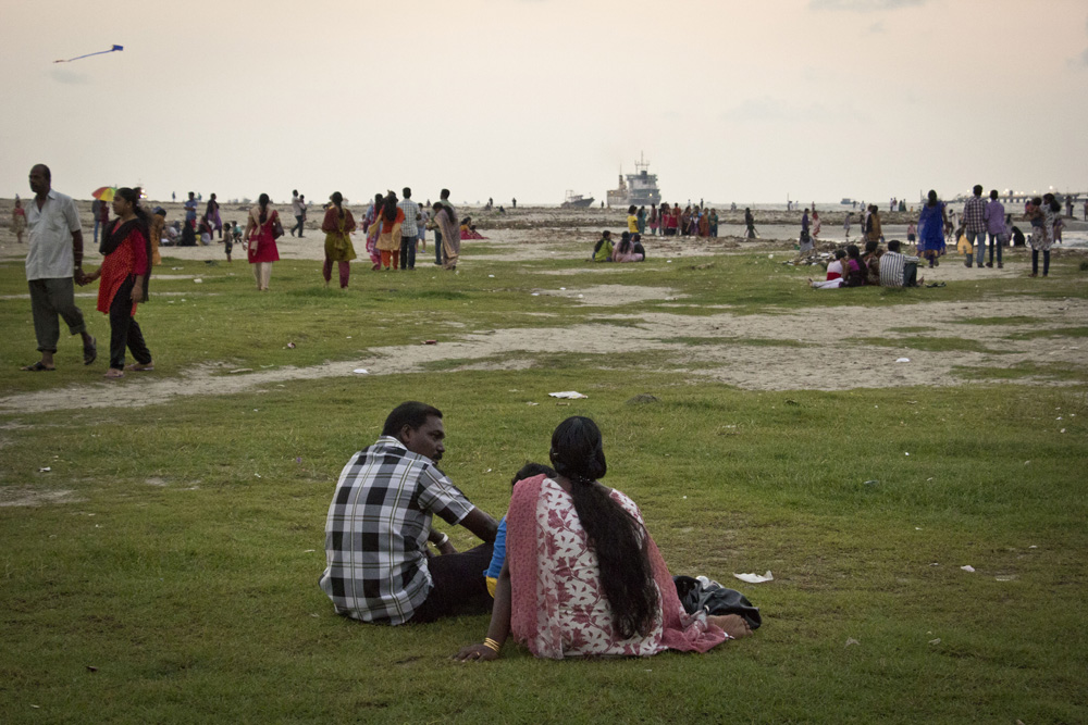 Dusk at the Fort Kochi beach | India