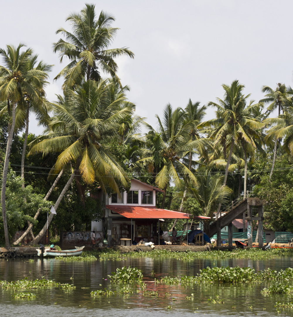 Building | Kerala backwaters, India
