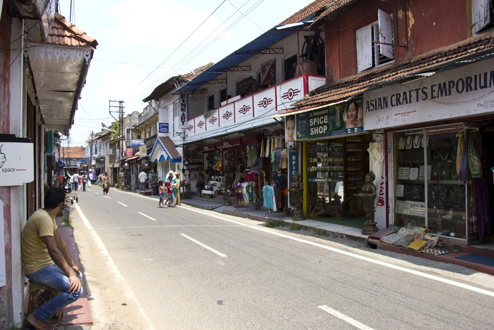 Jewtown Road in Mattancherry | Kochi, India