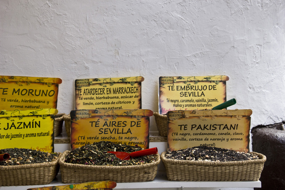 Tea for sale | Seville, Spain