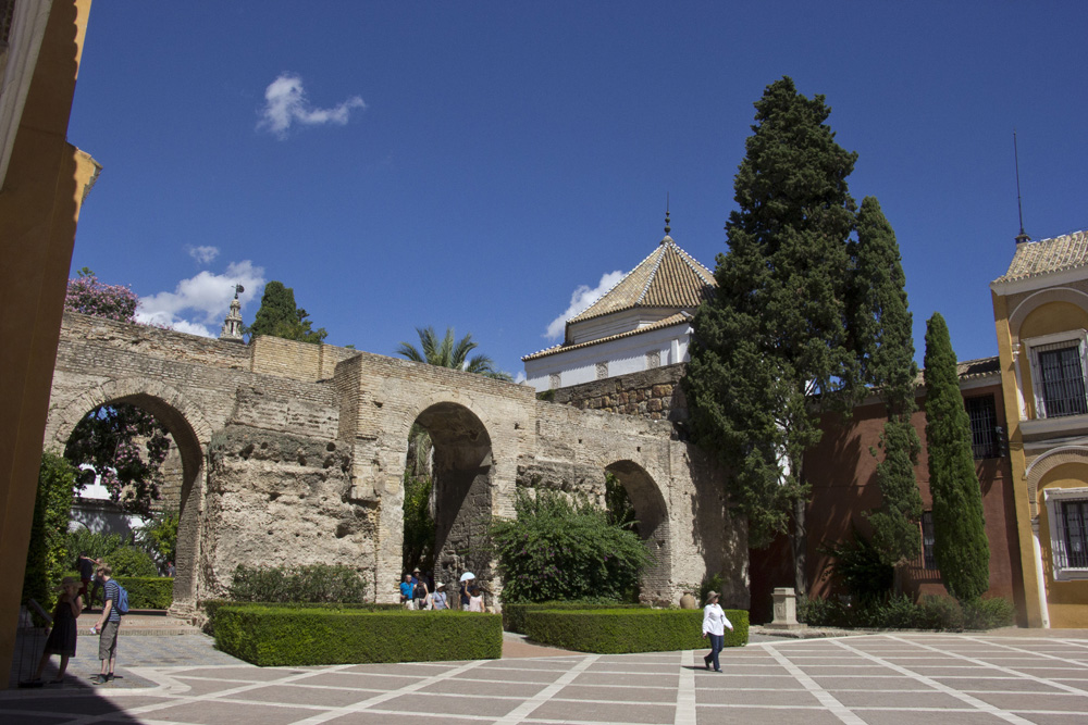 Outside the Alcazar | Seville, Spain