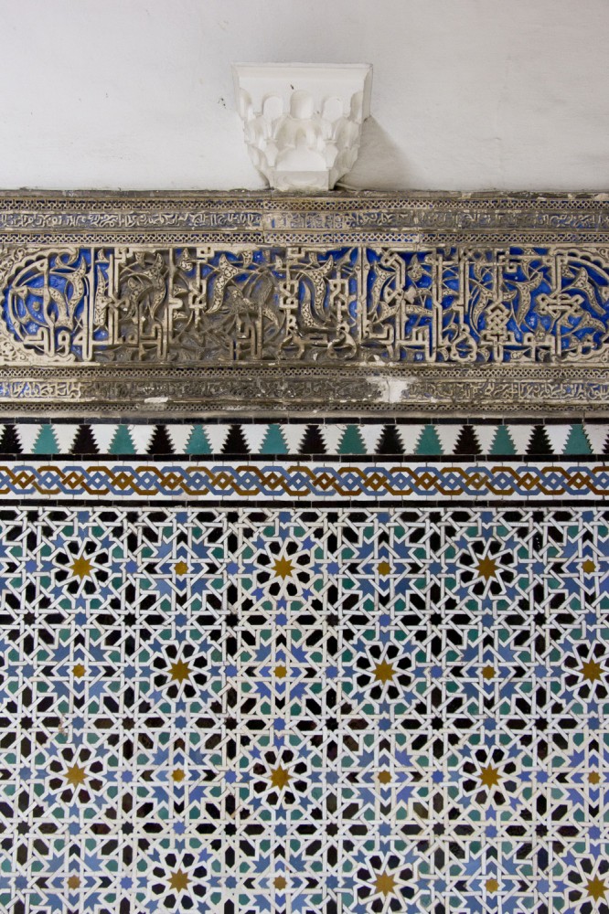 Tiles and carvings at the Alcazar | Seville, Spain