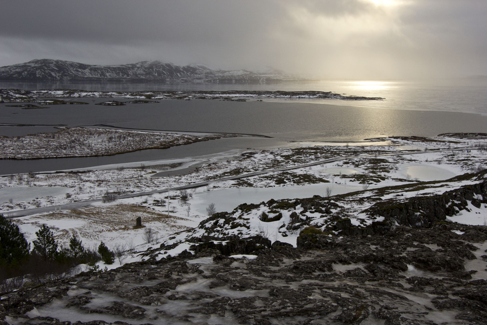 Break in the clouds | Pingvellir National Park, Iceland