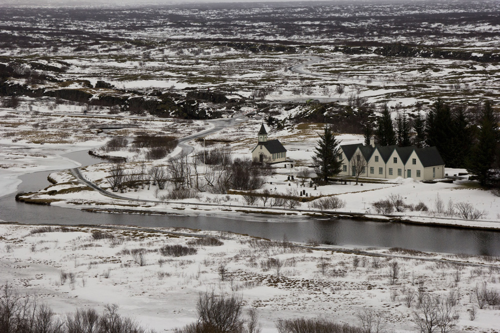 Chapel Thingvellir National Park, Iceland