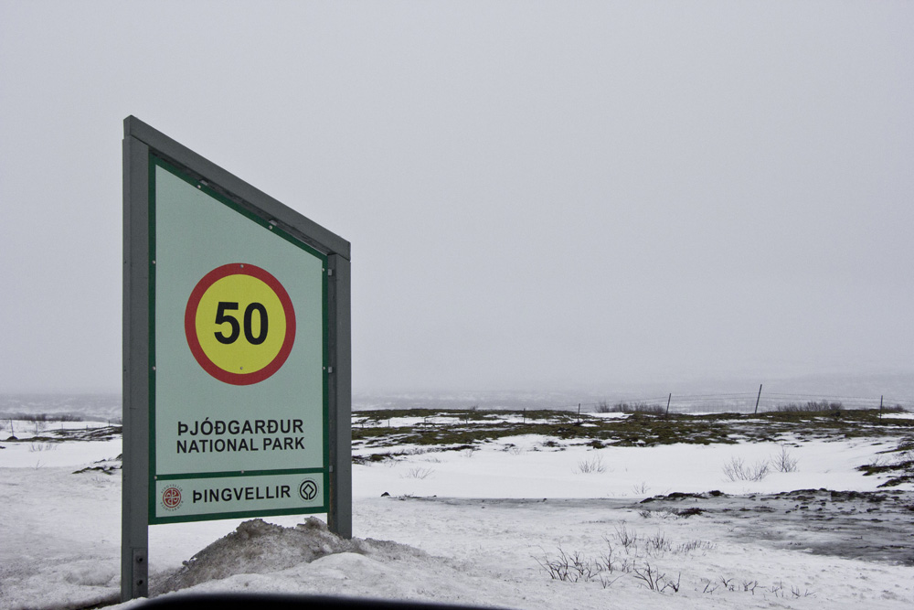 Entrance to Thingvellir National Park | Iceland