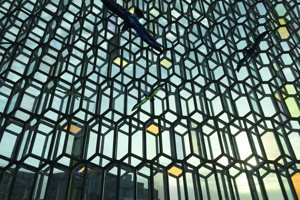 Harpa windows | Reykjavik, Iceland