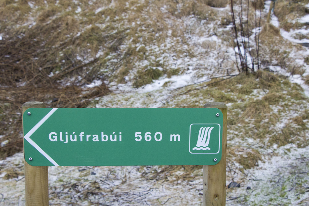 Icelandic waterfall sign | Iceland